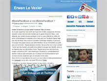 Tablet Screenshot of erwanlevexier.net